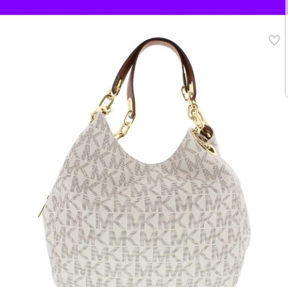 Michael Kors Fulton Large Logo Shoulder Bag